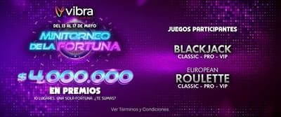 Torneo de la Fortuna Vibra promotion